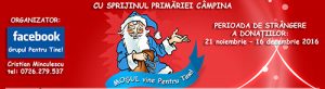Campanie umanitară, de Crăciun: „Moșul vine PENTRU TINE!“